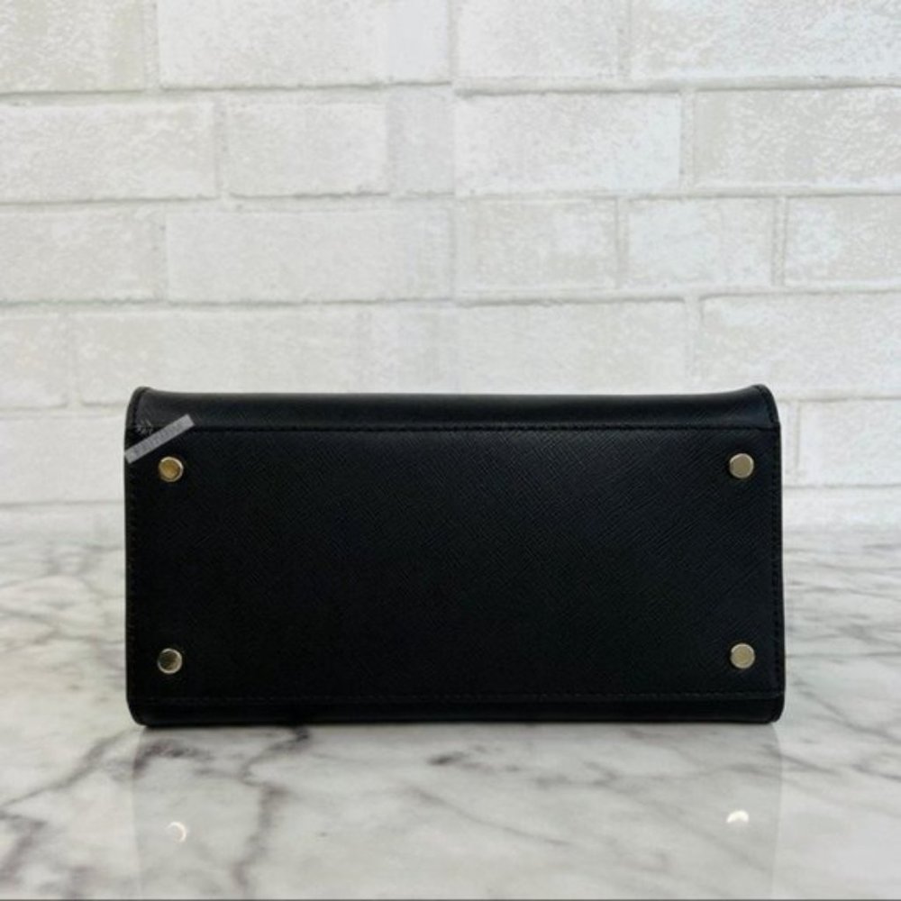 Kate Spade Staci Black Small Satchel Crossbody - Picture 8 of 11